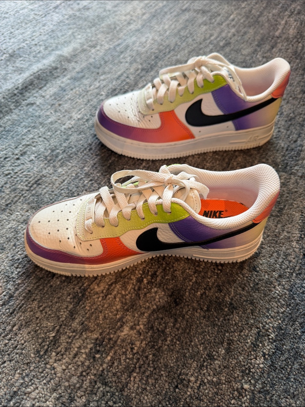 Women’s Nike Air Force 1 sneakers multicolour size 6.5